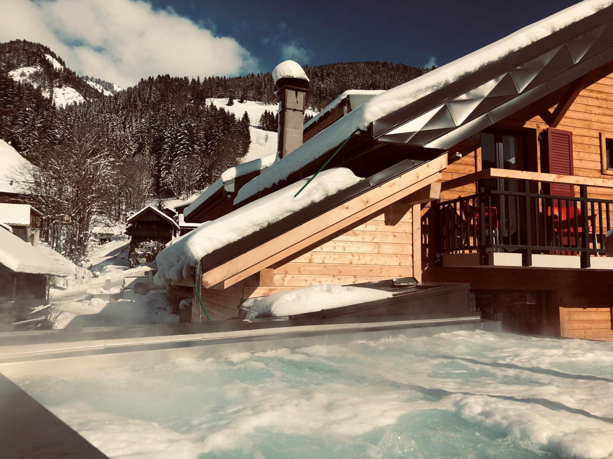 Terra-Beka Lodge Abondance Екстериор снимка