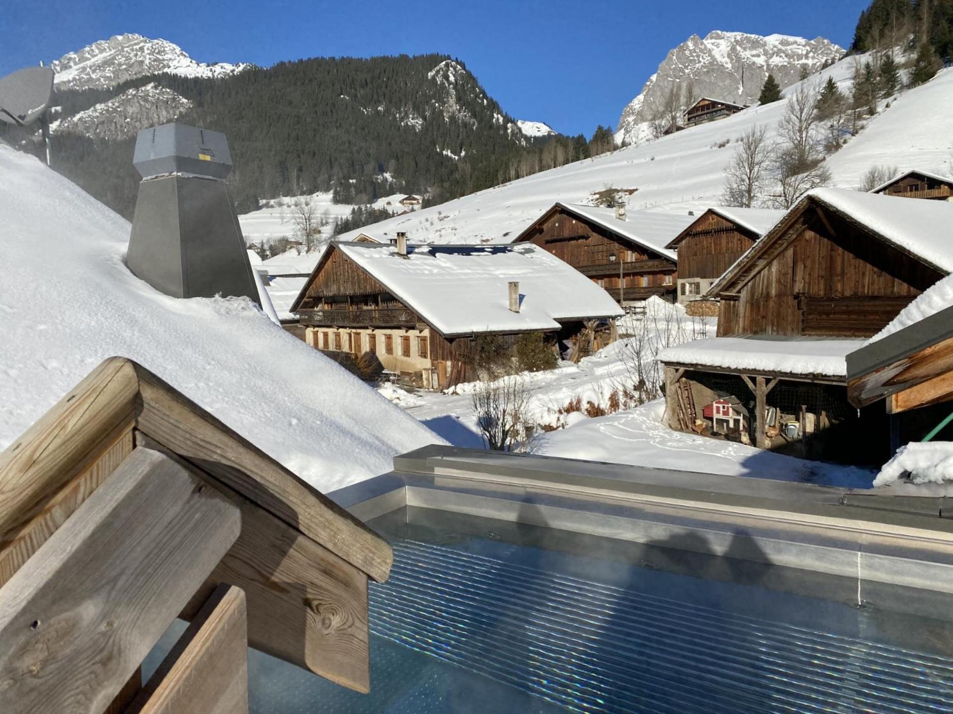 Terra-Beka Lodge Abondance Екстериор снимка
